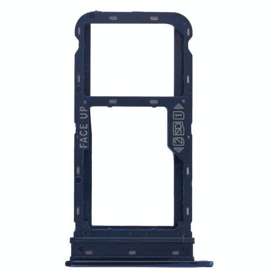 Vassoio della scheda SIM + vassoio della scheda SIM / vassoio della scheda micro SD per Motorola Moto G8 Power (Blue)