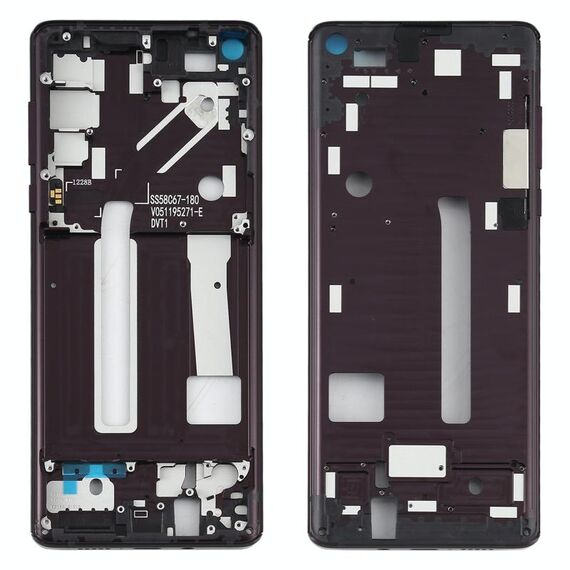 Piastra di lunetto del telaio medio per Motorola Edge XT2063-3 (rosso)