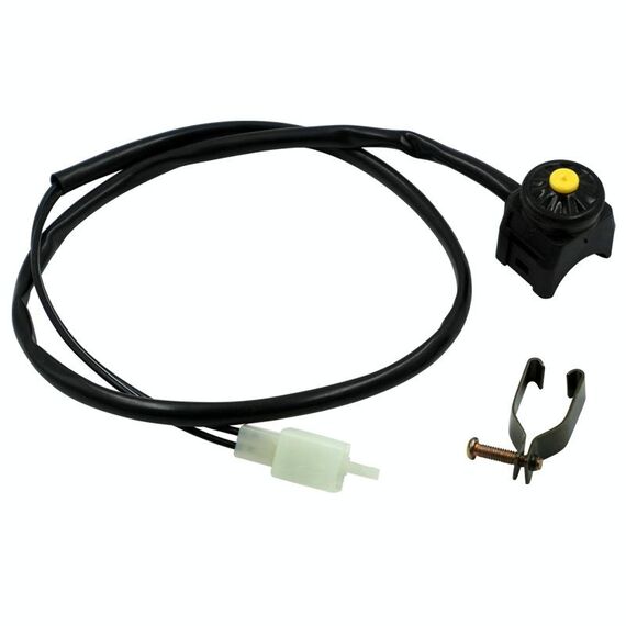 4 pezzi Modifica moto Accessori ATV Interruttore del faro Controllo del faro Guasto dell'alimentazione Avviare l'altoparlante Swogliaking Switch Switch (Giallo)