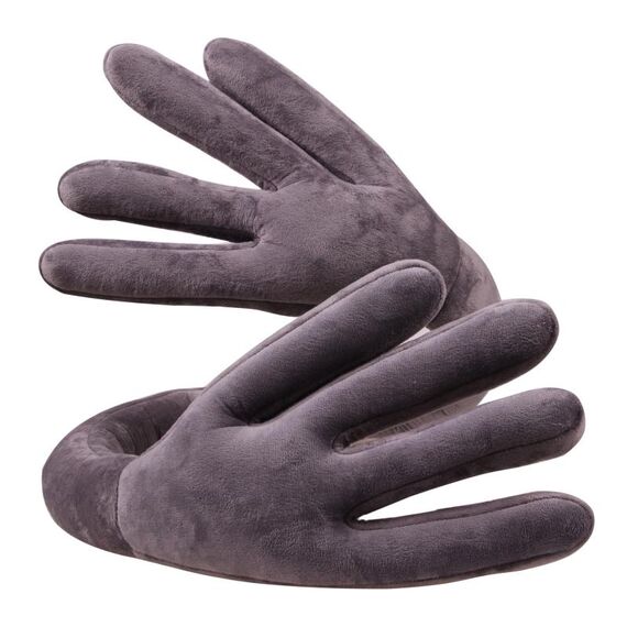 LC-07 Viaggi testa cuscino auto poggiatesta ufficio pranzo pranzo cuscino (grigio)