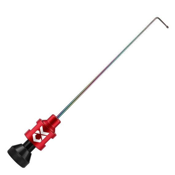 2 PCS CX Dispositivo di disaccoppiamento Ago in acciaio inox Ago in acciaio inossidabile Piattaforma di pesce Pesca Pesca (4,0 mm rosse)