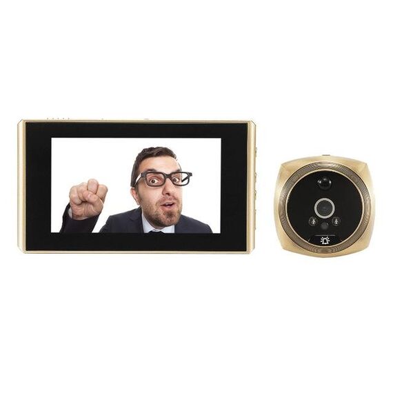 N6 2,0 milioni di pixel da 4,3 pollici schermo del videoregistratore (oro)