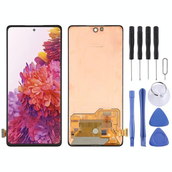 Schermo LCD originale Super AMOLED per Samsung Galaxy S20 FE 4G con digitalizzatore assemblaggio completo