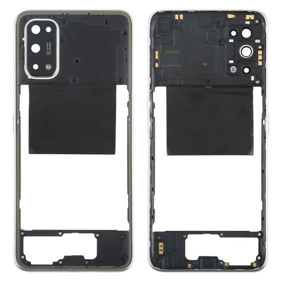 Per OPPO Realme X7 cornice cornice centrale (bianca)