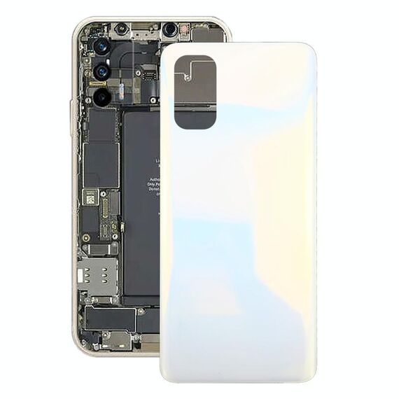 Per coperchio posteriore della batteria OPPO Realme X7 (bianco)