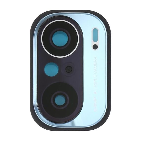 Cover per lenti per fotocamera per Xiaomi Redmi K40 (48MP) M2012K11AC (blu)