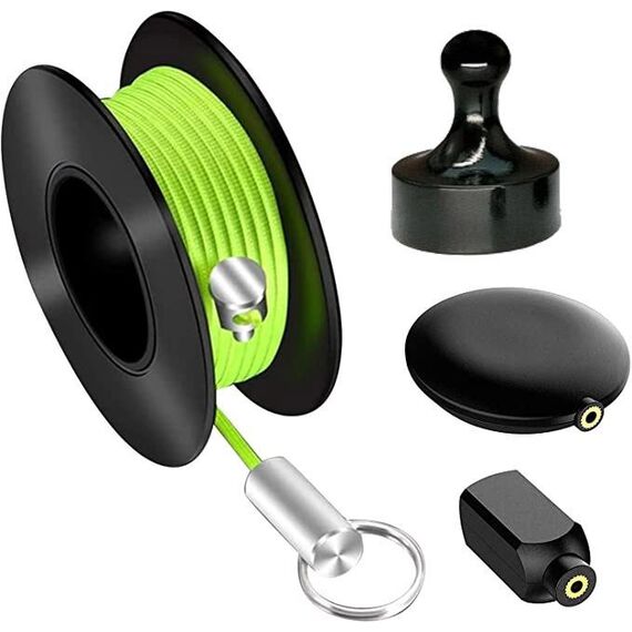 Nylon Pipe Dark Line Docking Device Dispositivo di filettatura e cavo di rete Telering magnetico Disegnatore a filo, versione aggiornata