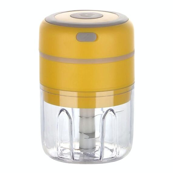 ZM-14 Gomentana Mini Aglio Elettrico senza fili Masher, Colore: giallo grande potenza 250ml