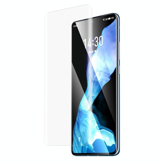 Vetro temperato a colla curvo di liquido UV per Meizu 18