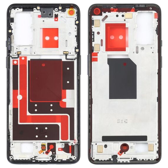 Per OnePlus 9 (versione Dual SIM IN/CN) cornice cornice centrale (nera)