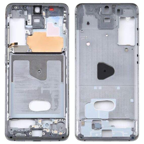 Per Samsung Galaxy S20 Cornice con cornice centrale (grigio)