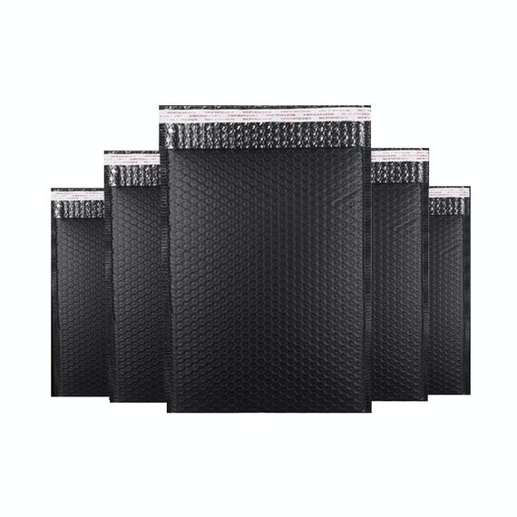 20 pezzi di pellicola di coestrusione nera, borsa a bolle, imballaggio logistico, borsa antiurto, colore, borsa espressa, dimensioni: 26x30+5 cm