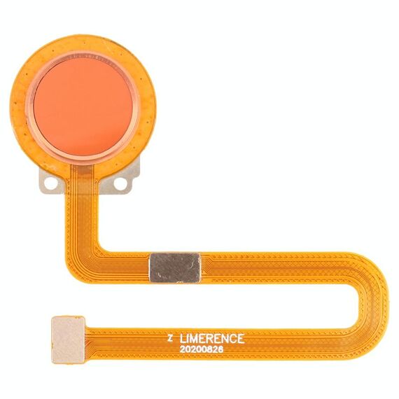 Cavo flessibile del sensore di impronte digitali per Nokia 7.2 / 6.2 / TA-1193 / TA-1178 / TA-1196 / TA-1181 / TA-1200 / TA-1198 / TA-1200 / TA-1198 / TA-1201 / TA-1187 (arancione)