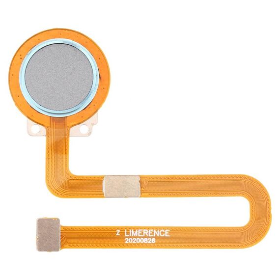 Cavo flessibile del sensore di impronte digitali per Nokia 7.2 / 6.2 / TA-1193 / TA-1178 / TA-1196 / TA-1181 / TA-1200 / TA-1198 / TA-1200 / TA-1198 / TA-1201 / TA-1187 (argento)
