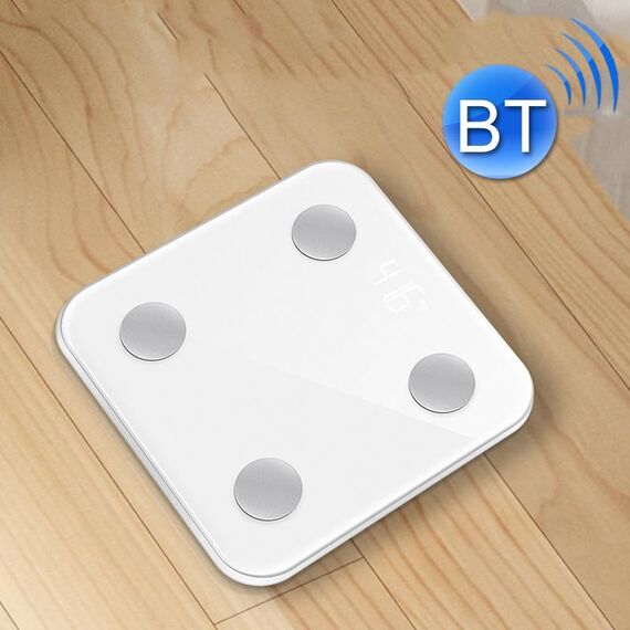 8066 Smart Body Fat Electronic Bilancia Bluetooth Bluetooth Bilancia Bluetooth, Colore: Stile di ricarica (bianco)