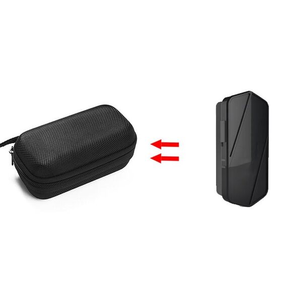 Borsa protettiva per purificatore d'aria microportatile a ioni negativi per aerobica M1 (nera)