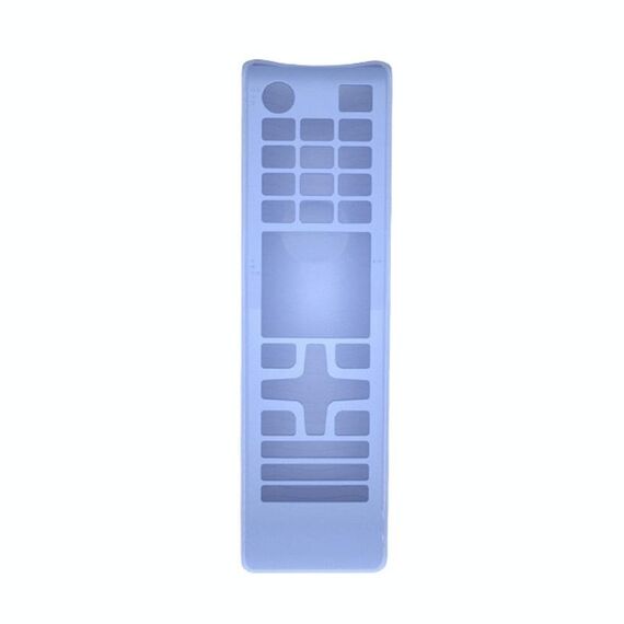 Custodia protettiva per telecomando in silicone da 2 pezzi per Samsung BN59 AA59 (Y6 Night Light Blue)