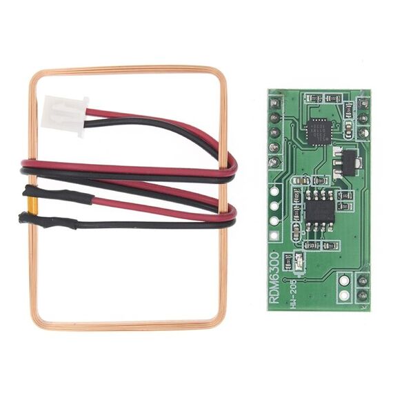 HW-205 RDM6300 125KHz Porta seriale Lettura modulo scheda RFID (modulo)