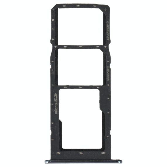 Vassoio della scheda SIM + vassoio della scheda SIM + vassoio della scheda micro SD per LG K41S LMK410EMW LM-K410EMW LM-K410 (Argento)