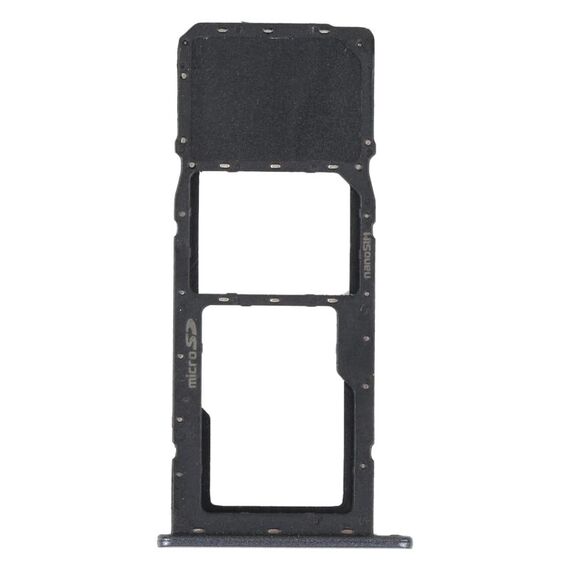 Vassoio della scheda SIM + vassoio della scheda micro SD per LG K41S LMK410EMW LM-K410EMW LM-K410 (Argento)