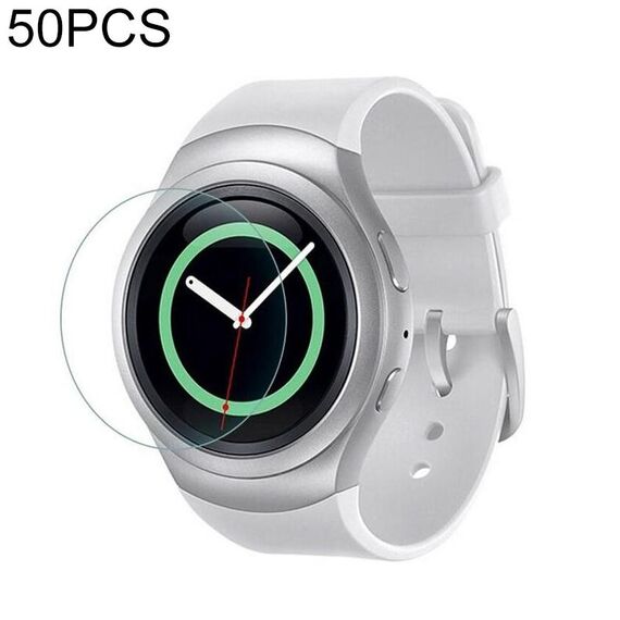 50 PCS per Samsung Gear S2 0.26mm 2.5D Pellicola in vetro temperato