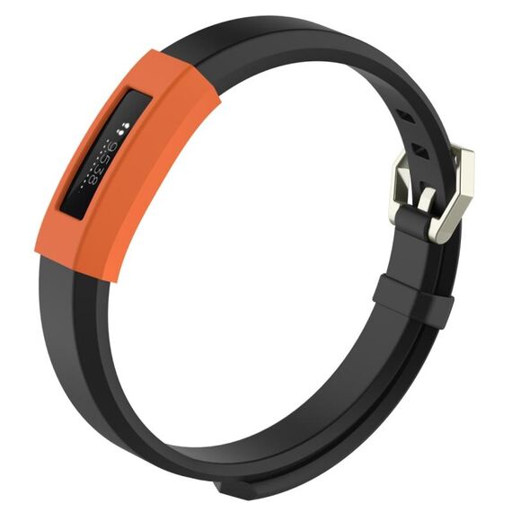 Dispositivo indossabile intelligente, Custodia protettiva per orologio in silicone a tinta unita per FITBIT Alta / HR (arancione)
