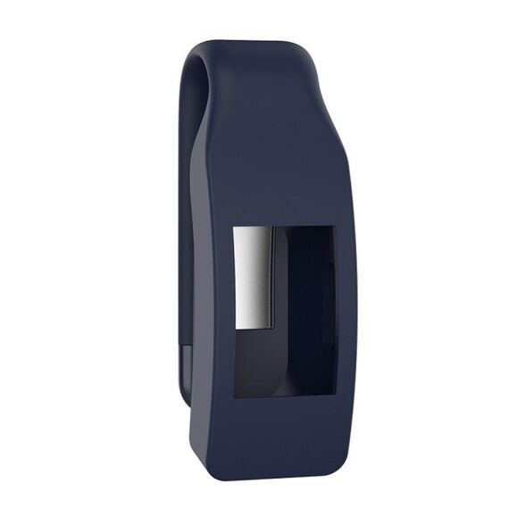 Custodia protettiva con bottone a clip in silicone per smartwatch per Fitbit Inspire / Inspire HR / Ace 2 (blu)