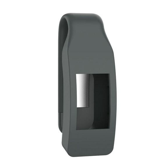 Custodia protettiva con bottone a clip in silicone per smartwatch per Fitbit Inspire / Inspire HR / Ace 2 (ciano)