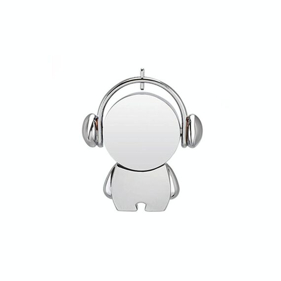 Y01 Metal Musician Car Cartoon Style Style U disco, Capacità: 32 GB (Argento)
