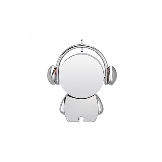 Y01 Metal Musician Car Cartoon Style Style U disco, Capacità: 64 GB (Argento)