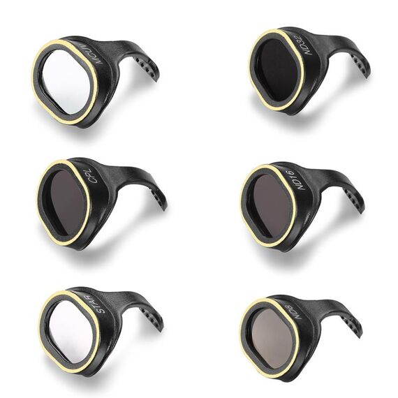 6 in 1 HD Drone Star Effect + ND8 + ND16 + ND32 + MCUV + CPL Lens Filter per DJI Spark