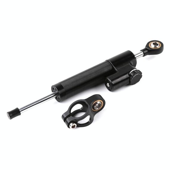 Moto Manubrio Universale Ammortizzatore Direzione Ammortizzatore Stabilizzatore di Sterzo Accessori Ammortizzatore (Nero)