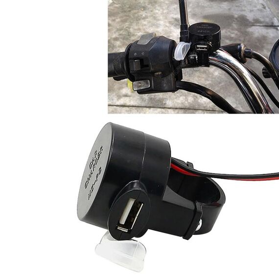 Caricatore per telefono USB universale per moto Caricatore rapido da 5V 2A