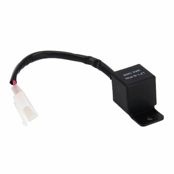 Universale a 2 pin per motocicli LED Light Turn Lampeggiatore Relè Controllo della velocità del segnale Hyper Flash