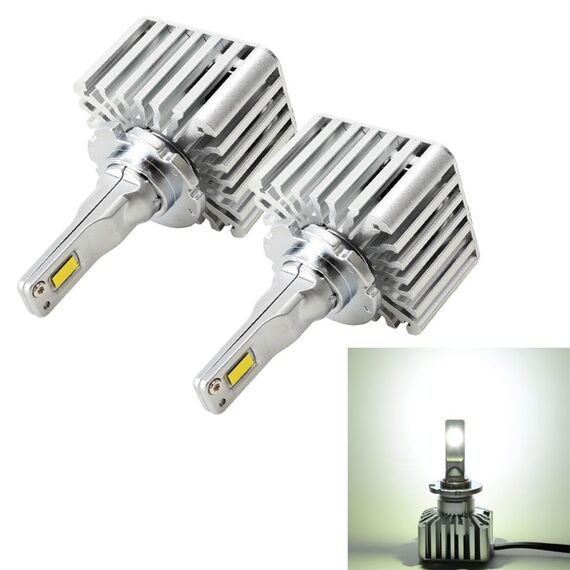 2 PCS DC12V / 35W / 5500K / 4000LM auto ED faro lampade SMD3570 Lampade per D1S