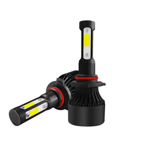2 PCS S2 9005 / HB3 / H10 DC9-36V / 25W / 6000K / 2500LM IP68 Lampade per fari a LED per auto (bianco freddo)