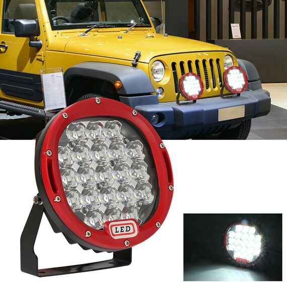 Faro da lavoro rotondo da 20W per auto da 7 pollici