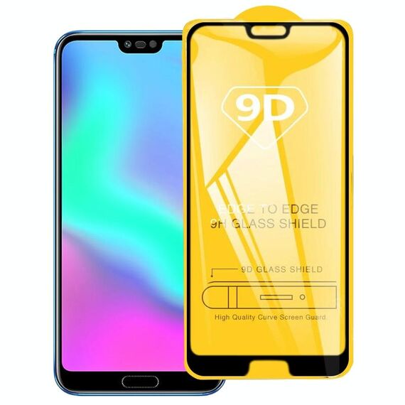 Pellicola in vetro temperato a schermo intero 9D Full Glue per Huawei Honor 10