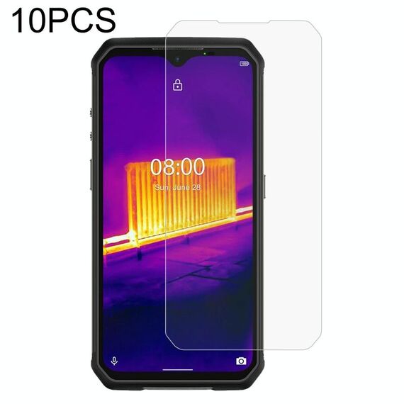 Per Ulefone Armor 9 / Armor 9e 10 PCS 0.26mm 9h 2.5D film in vetro temperato