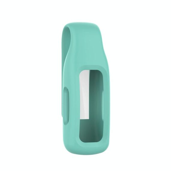 Per Fitbit Inspire 2 Copertura per clip di protezione in silicone in lamiera d'acciaio (verde Mint Green)