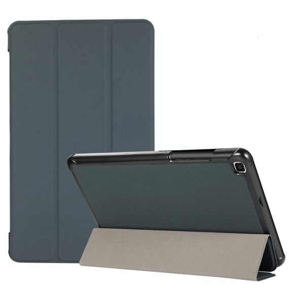 Caso di custodia in pelle orizzontale con trama pelle 3 pieghevole con supporto in pelle PU con supporto per Samsung Galaxy Tab a 8.0 (2019) T290 / T295 (nero)