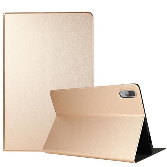 Per Lenovo Tab P11 PRO (TB-XJ706F) Tensione di tensione texture TPU Custodia a flip orizzontale orizzontale con supporto (oro)