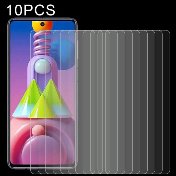 Per Samsung Galaxy M51 10 PCS 0.26mm 9H 2.5D Pellicola in vetro temperato
