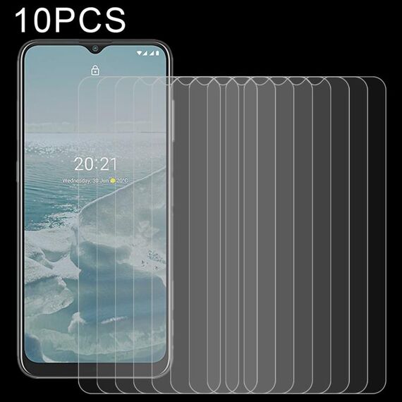 Per Nokia G20 10 PCS 0.26mm 9h 2,5D film in vetro temperato