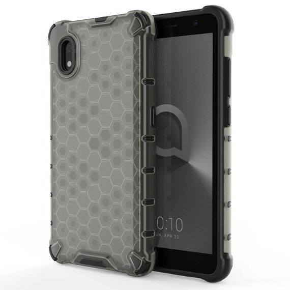 Per ALCATEL 1B (2020) Amichevoro antiurto PC + Case TPU (nero)