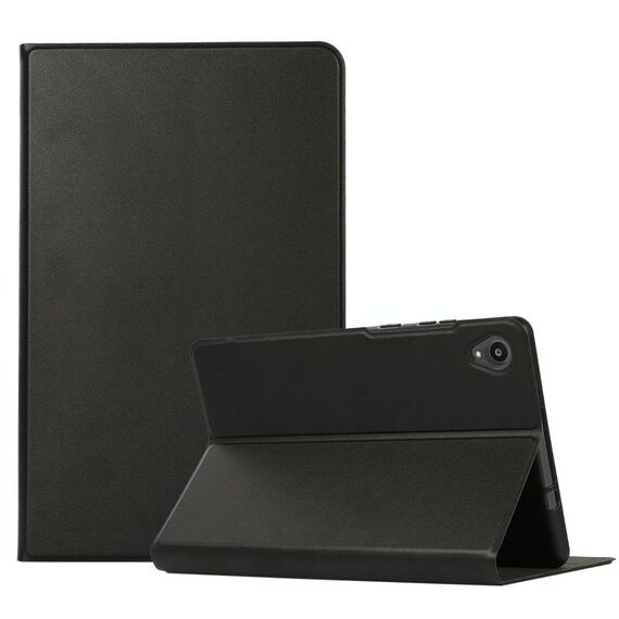 Per Lenovo Tab M8 8705/8505 Tensione texture texture TPU Cassa protettiva orizzontale orizzontale con supporto (nero)