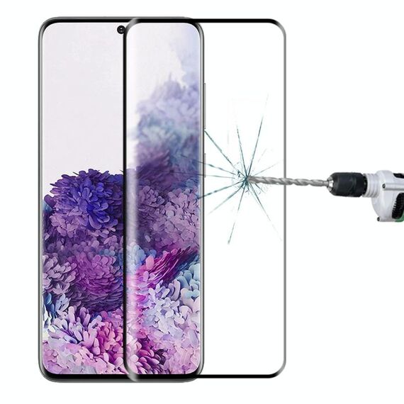 Per Galaxy S20 3D bordo curvo a schermo intero in vetro temperato a schermo intero