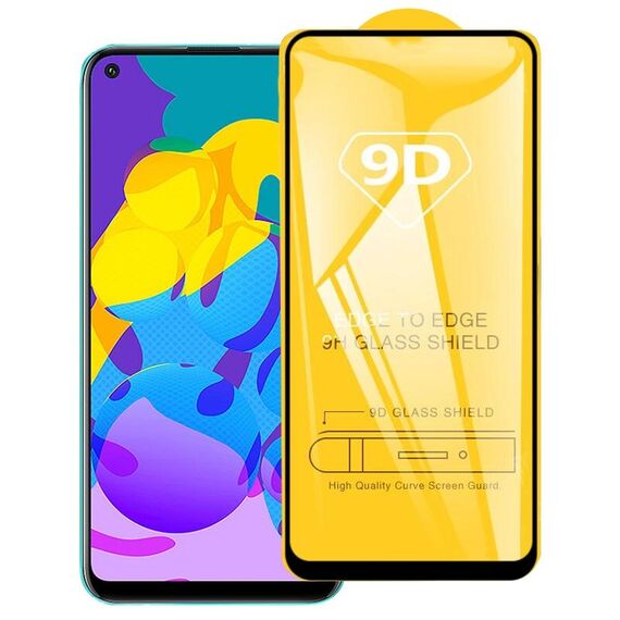 Per Huawei Honor Play 4T 9D Full Glue Pellicola in vetro temperato a schermo intero