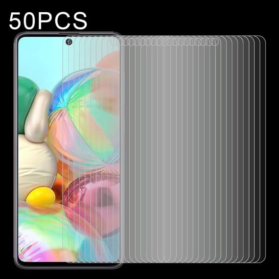 50 PZ 0.26mm 9H Durezza superficiale 2.5D Pellicola in vetro temperato antideflagrante non a schermo intero per Samsumg Galaxy M54 / A71 / A71s 5G UW / F54