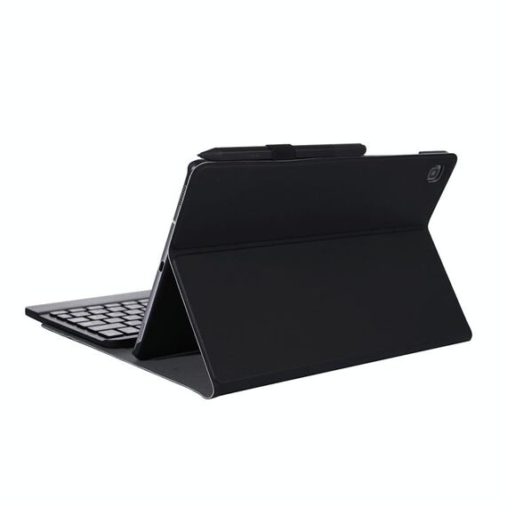 Custodia per tablet con tastiera Bluetooth A307 per Galaxy Tab A 8.4 T307 (2020) con supporto (nero)